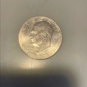 Silver Coin with Distinctive Reeding and Metallic Sheen